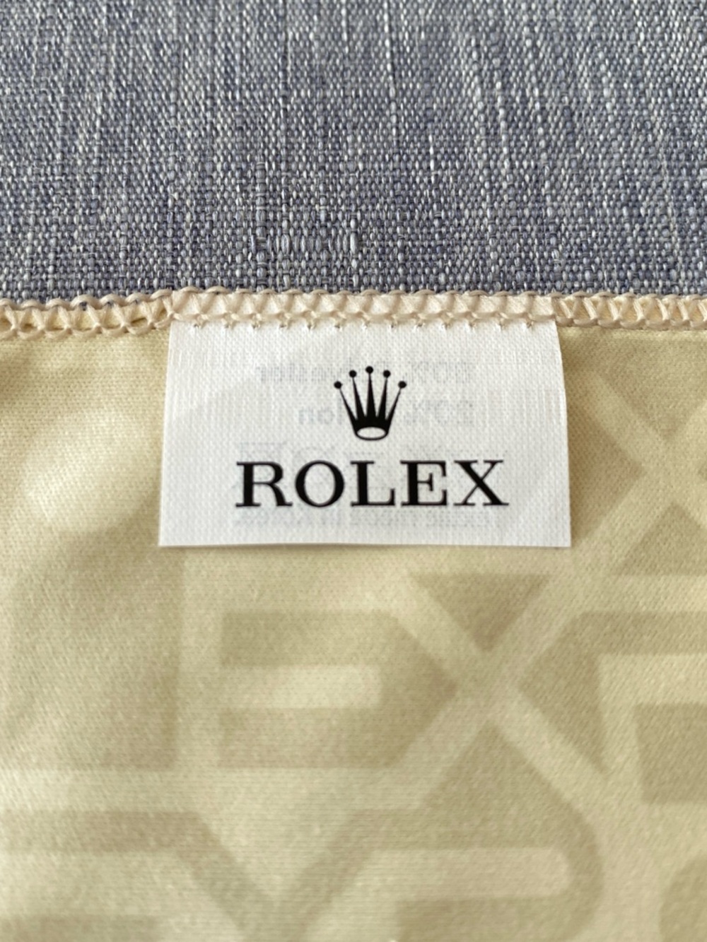 Rolex | Large Beige Cleaning Polishing Cloth